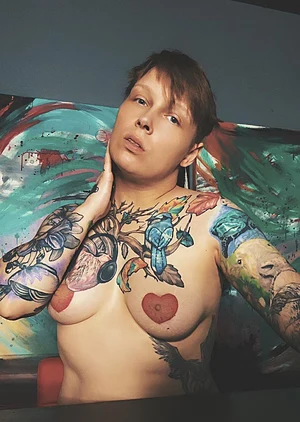 Who wants to suck on my tits?