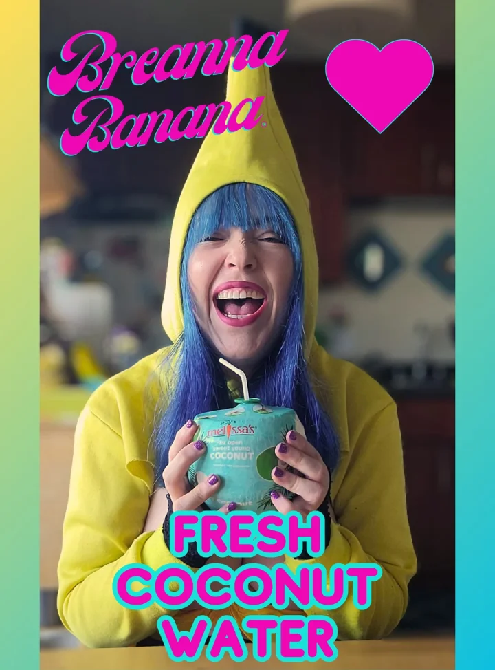 It's Coconut Day, Cum taste it with me Breanna Banana