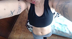 after gym selfie:)