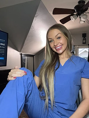 did somebody sayyyyy… nurse?