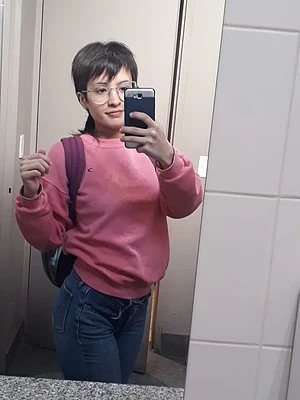 I have an exam today, wish me good luck daddy!!