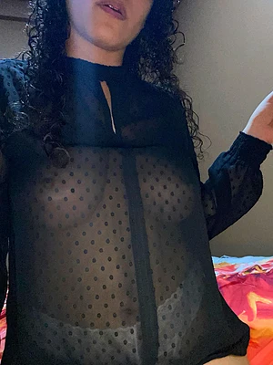 My nipples are basically waving hi through this material