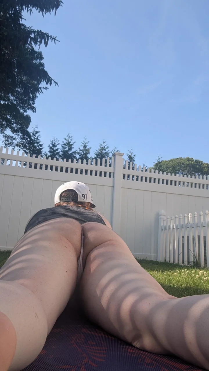 I hope my neighbor saw me 🤭