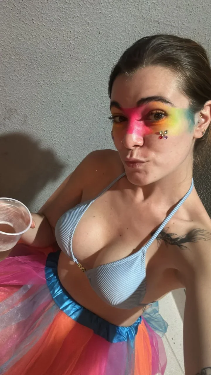 This photo is from my birthday… but do you like Carnival?