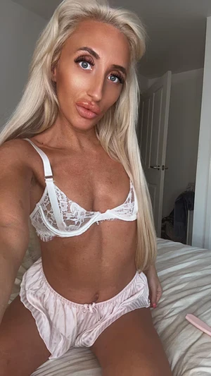 Blonde little slut