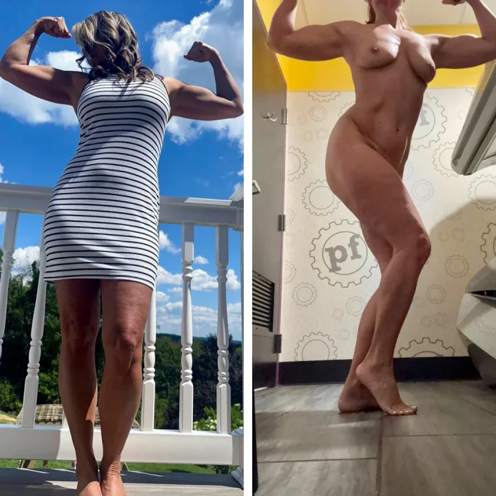 52yo fit mom that loves to flex & have sex