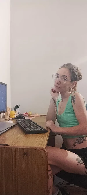 Let's see what happens when I answer your video call during work hours?