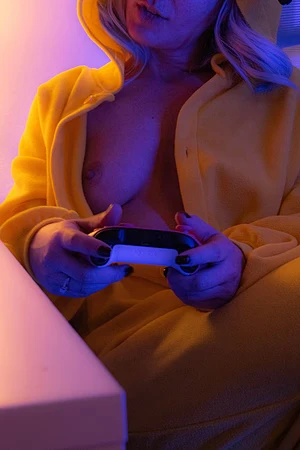 I get hot in my pikachu onesie, have to open it a bit 😘