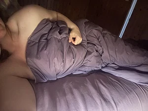 This mama is laying in bed naked. What ever shall I do