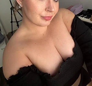 Grab my boobs for good luck