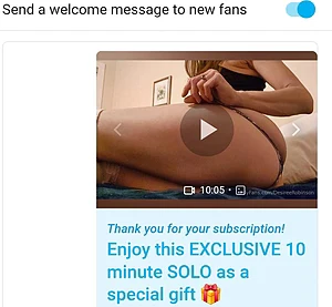 Exclusive 10 minute Video in your welcome message
