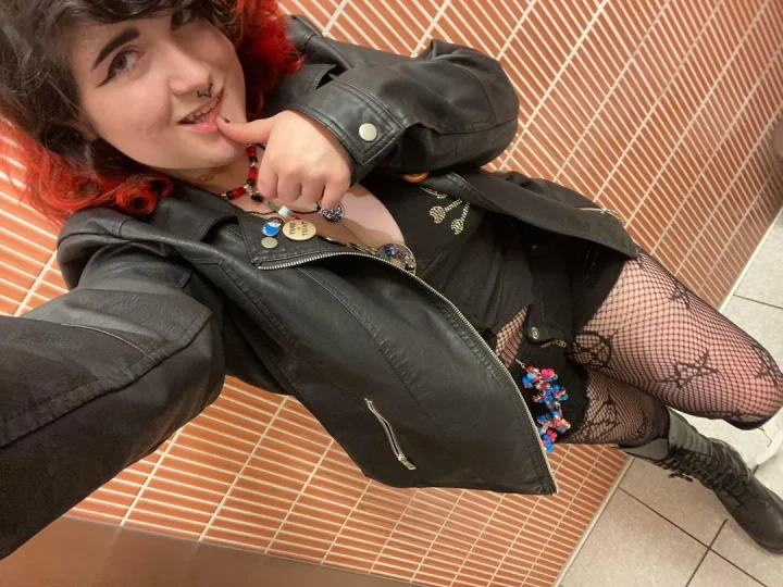 Wanna have some fun with this little punky red-head?