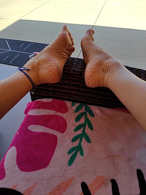 Vacation feet