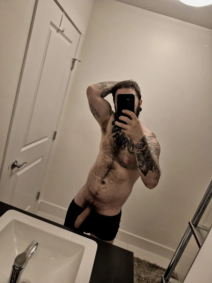 There's room in the shower for one more