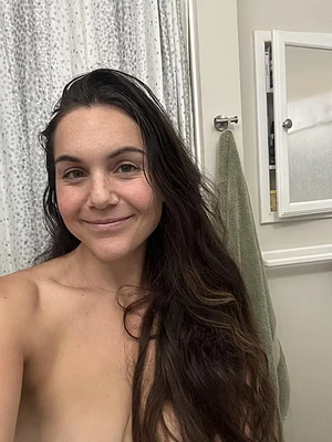 Always love my hair right before the shower