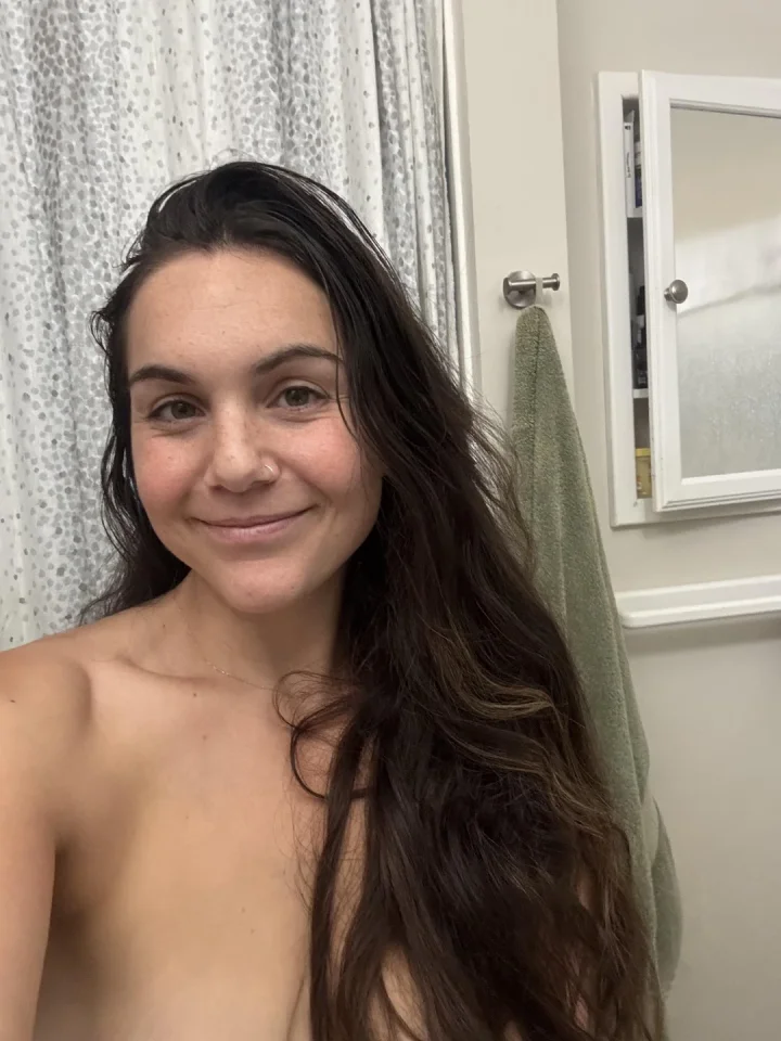 Always love my hair right before the shower