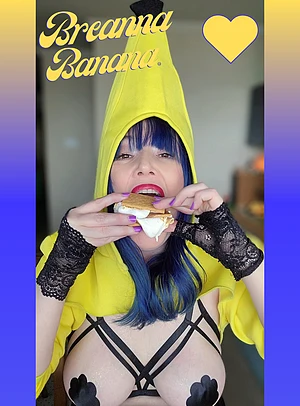 Cum and get s'more banana