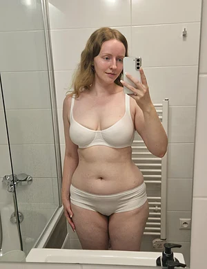 I'm BTBF because I can make simple white underwear look sexy