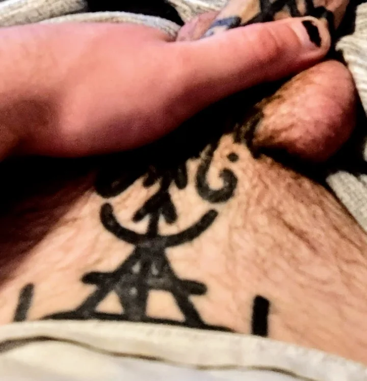 Uncensored picture of Grey Sorenson