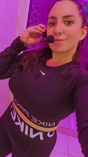 I'm Fitness Instructor. And after training I get very naughty