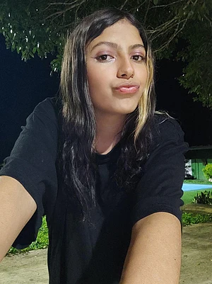 A night selfie
