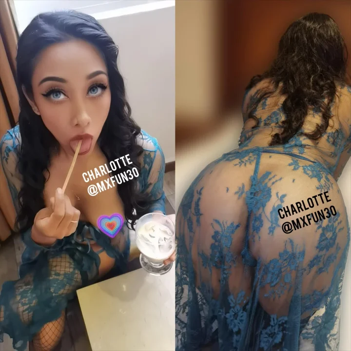 Drink with me and then play with my ass