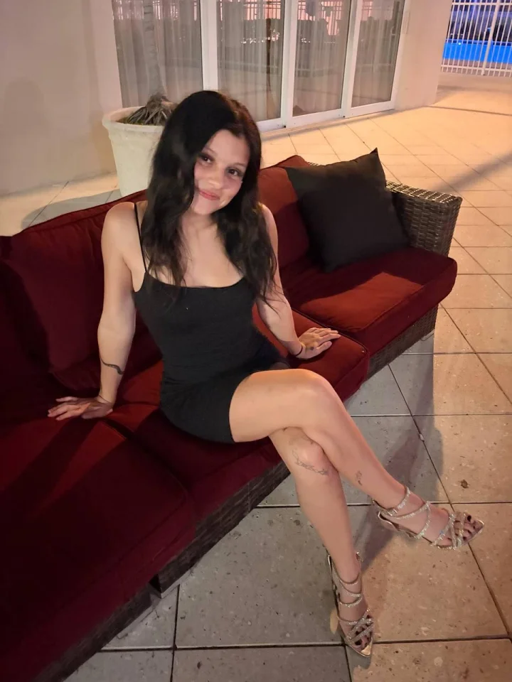 Naughty girl looking classy