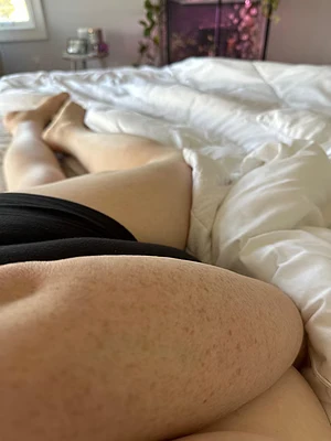 Come chat with me while your wife gets ready for bed…