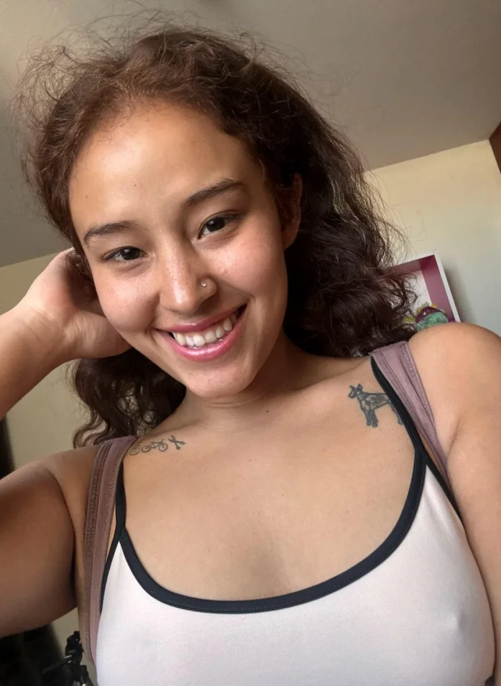 Brunette picture of 𝕊𝕋𝔼𝔽𝔸ℕ𝕀 🍑your tattooed Goddess