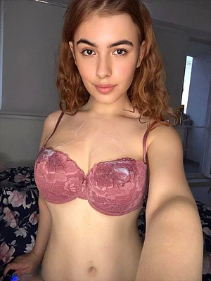 Your cum belongs right here between my tits, don’t you think?