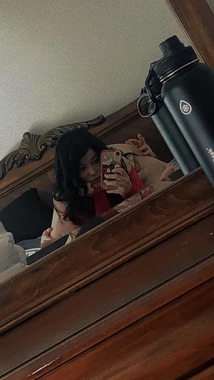 He has a great view. 