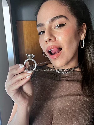 I'll take your ring, your money, and your loyalty without your wife finding out.