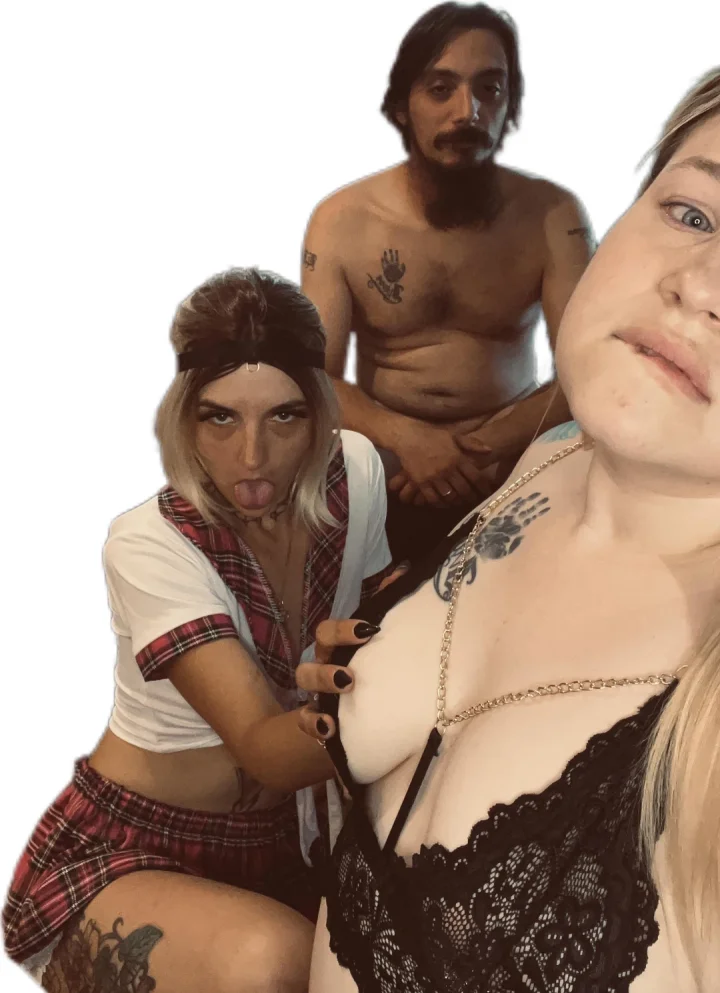 Ebony picture of Couple of Freaks