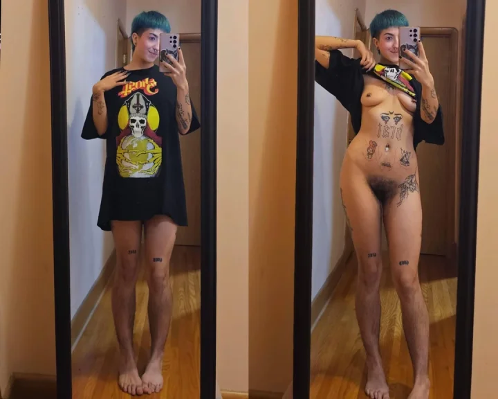 I hope you don't mind that I'm not wearing any panties