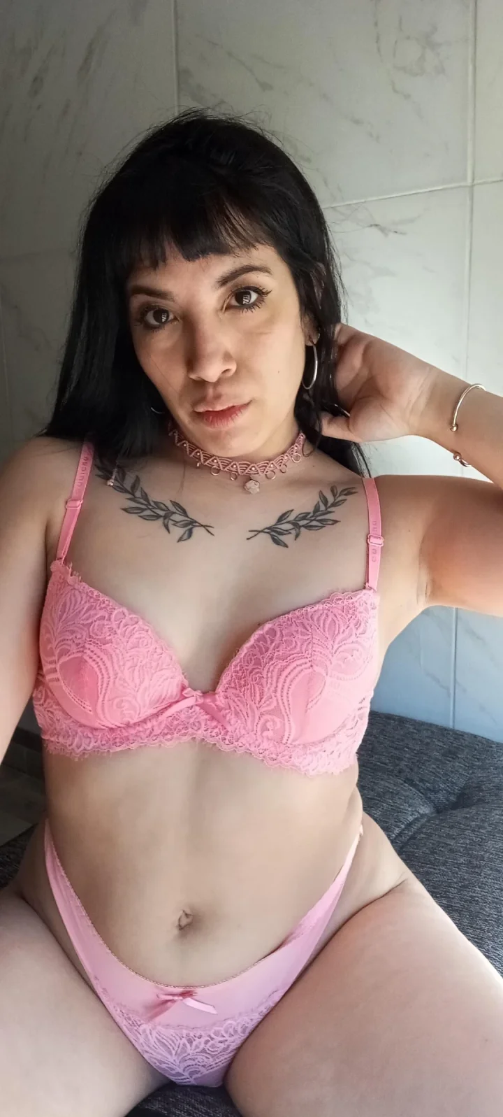 Do you like how pink looks on me? Or would you rather see me naked?