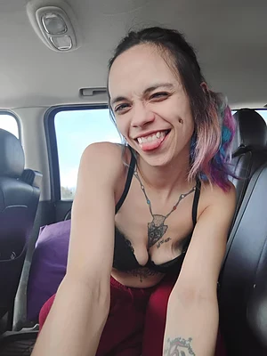 💋Getting Ready In The Car