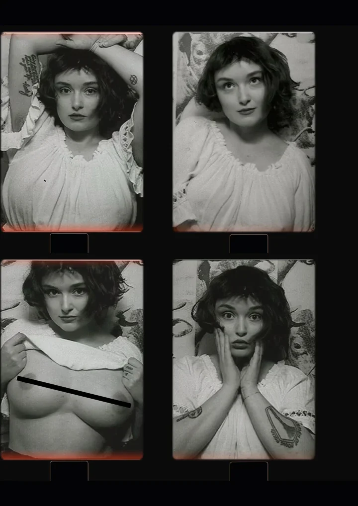 🥰🎞️ I love old photo booths.