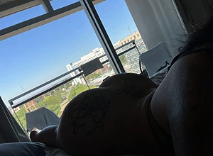 Me, my ass, and the view stealing the show