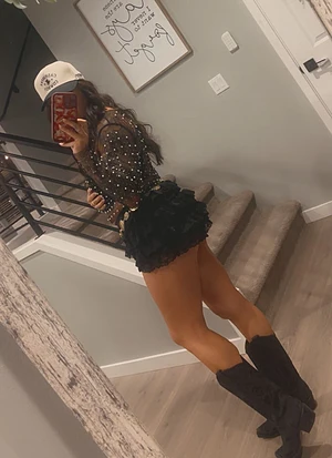 Always a bad girl when I got my boots on