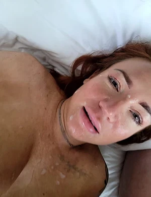 Right after iv been covered in ur hot cum