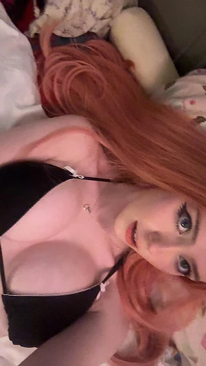 Like the pink hair?