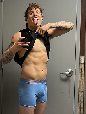 I like my blue underwear