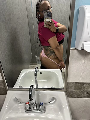 Thick and Tatted…Mind if I slide this down a little bit for freaky Friday..
