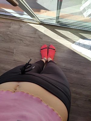 Cute pink ankle sockies