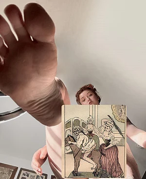 how fortunate you are to be graced by these toes.