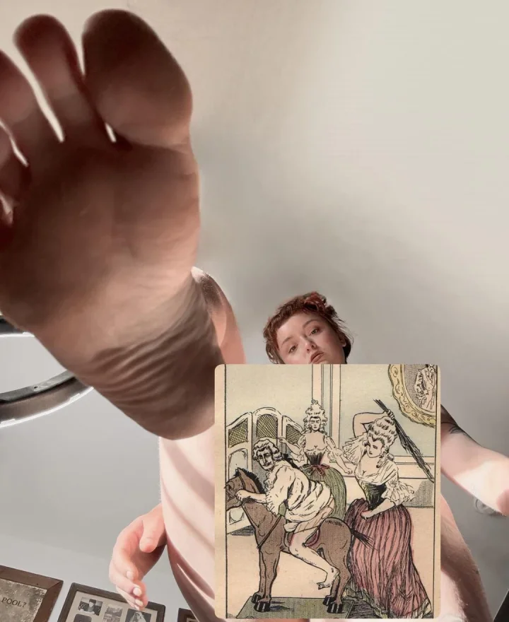 how fortunate you are to be graced by these toes.