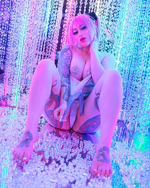 Sparkly lingerie
