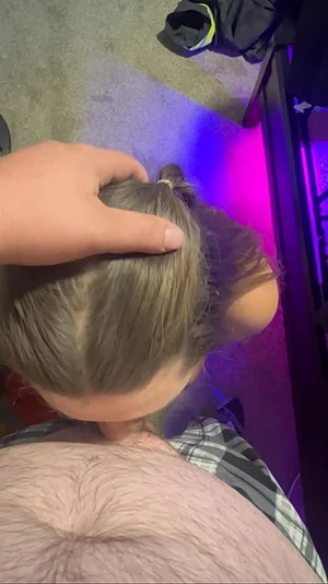 Supposed to be working, working on sucking Daddy’s cock instead