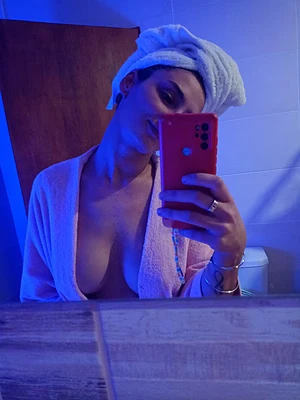 Relaxed after my shower…