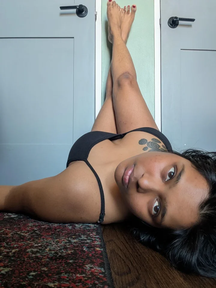 Stretch sexy in the morning
